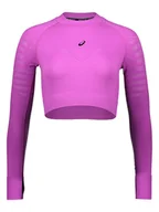 Koszulki sportowe damskie - asics Koszulka funkcyjna "Seamless" w kolorze różowym - miniaturka - grafika 1