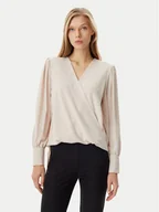 Bluzki damskie - Rinascimento Bluzka CFC0122866003 Beżowy Regular Fit - miniaturka - grafika 1