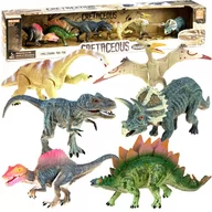 Figurki dla dzieci - Zestaw dinozaurów Dinozaury malowane 6szt ZA2051 - miniaturka - grafika 1