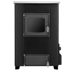 Kuchnia węglowa kocioł piec CO z płaszczem wodnym 25-27kW (średnica wylotu spalin: 150 mm) - spełnia anty-smogowy EkoProjekt 99682507 - Kuchnie węglowe - miniaturka - grafika 1