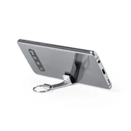 Breloki - Klucz z funkcjami - Brelok do kluczy, Stojak na telefon - Aluminiowy, Srebrny - 1,2 x 6,2 x 1,5 cm - miniaturka - grafika 1