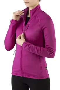 Bluza damska techniczna z Polartec Power Stretch Viking Jukon Lady bez kaptura 46 fuksja - Kurtki i kamizelki sportowe damskie - miniaturka - grafika 1
