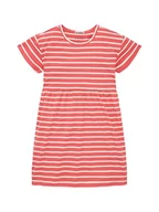 Sukienki - TOM TAILOR sukienka dziewczęca, 31679 - Pink Off White Orange Stripe, 92/98 cm - miniaturka - grafika 1