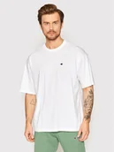 Koszulki męskie - Champion T-Shirt Small C Logo 216548 Biały Muscle Fit - miniaturka - grafika 1