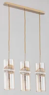 Lampy sufitowe - Alfa Kapris lampa wisząca 3-punktowa złota 61016 - miniaturka - grafika 1