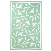 Dywany zewnętrzne - Esschert Design Esschert Design Dywan zewnętrzny, 182x122 cm, wzór w pszczoły BEE007 - miniaturka - grafika 1