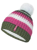 Czapki dla dzieci - Trollkids Czapka "Hallingdal" w kolorze oliwkowo-różowym - miniaturka - grafika 1