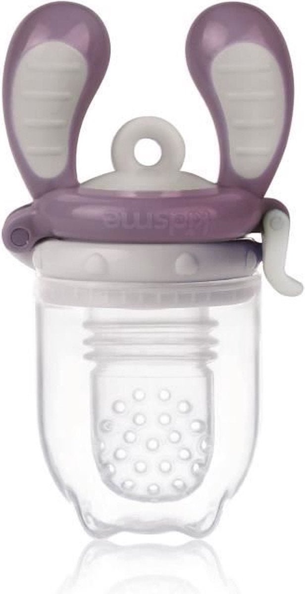 New! Special offer! Kidsme Food Feeder baby feeding device for solid foods medium Plum from 4 months 160350PL