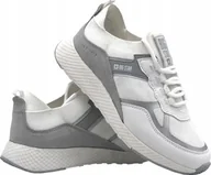 Sneakersy damskie - Buty Damskie Big Star Sneakersy JJ274A196 białe 39 - miniaturka - grafika 1