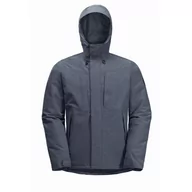 Kurtki męskie - Męska kurtka zimowa Jack Wolfskin SNOWY PARK JKT M night blue - S - miniaturka - grafika 1