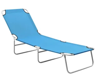 Elior Turkusowy leżak jednoosobowy B8-P24 - Leżaki ogrodowe Elior Turkusowy leżak jednoosobowy B8-P24 - Leżaki ogrodowe - miniaturka - grafika 1