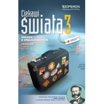 Operon Ciekawi świata 3 Wiedza o społeczeństwie Podręcznik Zakres rozszerzony. Klasa 1-3 Szkoły ponadgimnazjalne Wiedza o społeczeństwie (WOS) - Maciej Bator - Podręczniki dla liceum - miniaturka - grafika 1