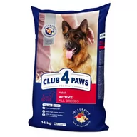 Sucha karma dla psów - CLUB 4 PAWS PREMIUM Active All Breeds 14kg - miniaturka - grafika 1