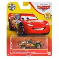 Samochody i pojazdy dla dzieci - Mattel Samochodzik Cars Auta - Złoty Zygzak McQueen GXP-798726 - miniaturka - grafika 1