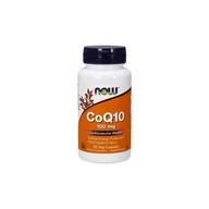 Suplementy naturalne - Now Foods Koenzym Q10 100 mg i Głóg 400 mg (90 kaps.) - miniaturka - grafika 1