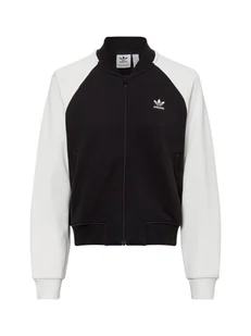 adidas Originals Damska kurtka dresowa Kobiety czarny|biały jednolity, S - Kurtki damskie - miniaturka - grafika 1