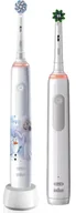 Szczoteczki do zębów dla dzieci - Oral-B Pro 3 3000 White + Oral-B Junior Frozen 6+ Zestaw - miniaturka - grafika 1