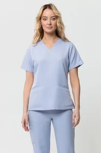 Bluza Medyczna Emily Błękitna Rozmiar: M - Odzież medyczna - miniaturka - grafika 4