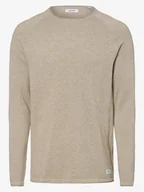 Swetry męskie - Jack & Jones Sweter męski Mężczyźni Bawełna beżowy jednolity, XL - miniaturka - grafika 1