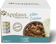Mokra karma dla kotów - Zestaw próbny Applaws Kitten w puszkach, 6 x 70 g - 3 smaki - miniaturka - grafika 1