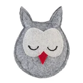 Zabawki dla kotów - TIAKI, zabawka dla kota, filcowa sowa, z kocimiętką  - 1 szt. - miniaturka - grafika 1