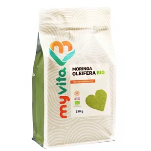 MyVita Moringa Oleifera proszek BIO 250g 21PRNMORP3 - Zdrowa żywność - miniaturka - grafika 2