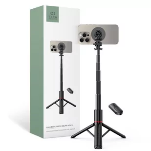 TECH-PROTECT L06S MAGSAFE BLUETOOTH SELFIE STICK TRIPOD BLACK - Selfie stick - miniaturka - grafika 1