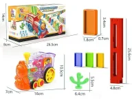 Jeździki dla dzieci - Lokomotywa ustawiająca domino - ADAR - miniaturka - grafika 1