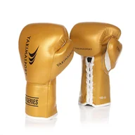 Rękawice bokserskie - Rękawice bokserskie Yakimasportwiązane TIGER GOLD - miniaturka - grafika 1