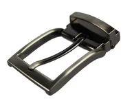 Paski - Klamra Do Paska Skórzanego 35 mm Sprzączka Metalowa Nowoczesna Obrotowa Na Zatrzask - miniaturka - grafika 1