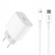 Ładowarki do telefonów - XO Szybka Ładowarka 20W + Kabel Do Iphone Lightning - miniaturka - grafika 1