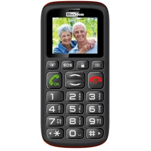 Maxcom MM428BB Dual Sim Czarny - Telefony komórkowe - miniaturka - grafika 1