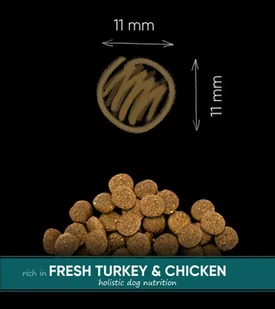 SAVORY KARMA SUCHA Z INDYKIEM I KURCZAKIEM DLA SZCZENIĄT WSZYSTKICH RAS 12 KG - Sucha karma dla psów - miniaturka - grafika 1