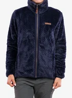 Bluzy sportowe męskie - Polar damski Columbia Fire Side II Sherpa Full Zip - dark nocturnal - miniaturka - grafika 1