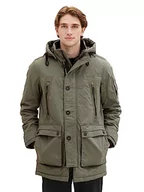 Kurtki męskie - TOM TAILOR parka męska, 32097 - Smokey Olive Green, M - miniaturka - grafika 1