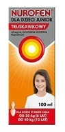 Przeziębienie i grypa - RECKITT Nurofen Junior 100 ml - miniaturka - grafika 1