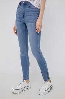 Spodnie damskie - Vila jeansy damskie high waist - grafika 1
