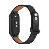 Akcesoria do smartwatchy - SKÓRZANY PASEK DO XIAOMI MI BAND 8 - miniaturka - grafika 1