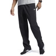 Spodnie sportowe męskie - Spodnie Reebok Training Essentials Woven Unlined FP9170 - czarne - miniaturka - grafika 1