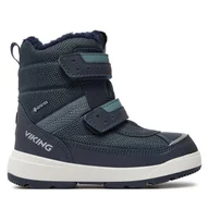 Buty dla chłopców - Śniegowce Viking Play Reflex Warm Gtx 2V GORE-TEX 3-94000-577 Granatowy - miniaturka - grafika 1