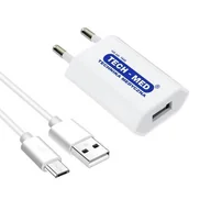 Ciśnieniomierze i akcesoria - Tech-Med Zasilacz Sieciowy Usb - miniaturka - grafika 1