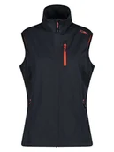 Kamizelki damskie - CMP Kamizelka funkcyjna w kolorze czarnym - miniaturka - grafika 1