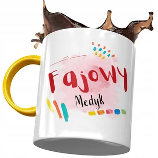 Kubek Żółty Dla Medyka Fajowy Medyk Na Prezent z Nadrukiem ze Zdjęciem + Opakowanie na prezent (wzór 02) - Kubki Kubek Żółty Dla Medyka Fajowy Medyk Na Prezent z Nadrukiem ze Zdjęciem + Opakowanie na prezent (wzór 02) - Kubki - miniaturka - grafika 1