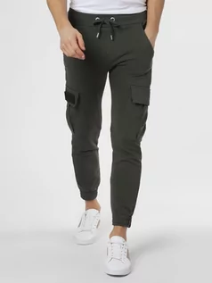 Spodnie sportowe męskie - Alpha Industries Spodnie dresowe męskie, zielony - grafika 1