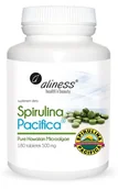 Suplementy naturalne - MEDICALINE Aliness Spirulina Pacifica x 180 tabl - miniaturka - grafika 1