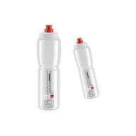 Shakery i bidony sportowe - Bidon 0,95L ELITE JET Clear czerwony - miniaturka - grafika 1
