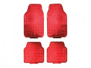 inny Dywaniki samochodowe aluminiowe) komplet 4 szt Carbon OA-0702 - Dywaniki samochodowe - miniaturka - grafika 1