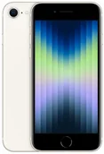 Telefony komórkowe - Apple iPhone SE 2022 5G 3GB/256GB Dual Sim Biały - miniaturka - grafika 1