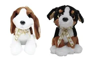 Maskotki i pluszaki - Maskotka Piesek z kokardką duży 03785 mix - miniaturka - grafika 1