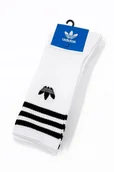Skarpetki męskie - Skarpety długie białe ADIDAS rozmiar 43-46 3 pary (10314) - miniaturka - grafika 1